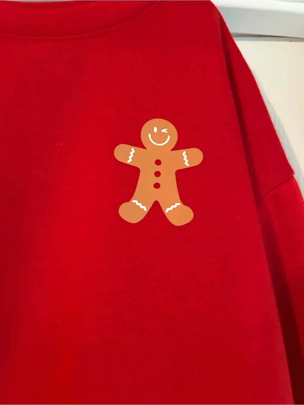 art class Red Sweatshirt with Gingerbread Graphic